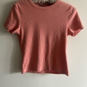 2000s peach coral 🪸 top size small